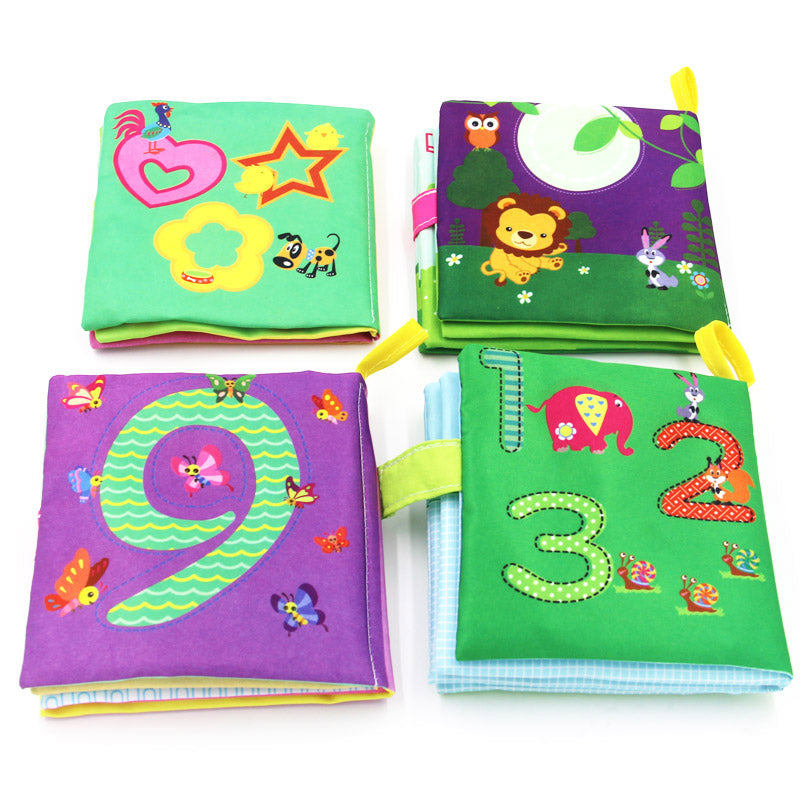 soft cloth book educational for Children Newborns Kids Learning toddlers Toys Infant sensory Books rustle Baby Books 0 12 months