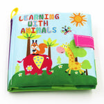 soft cloth book educational for Children Newborns Kids Learning toddlers Toys Infant sensory Books rustle Baby Books 0 12 months