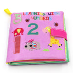 soft cloth book educational for Children Newborns Kids Learning toddlers Toys Infant sensory Books rustle Baby Books 0 12 months
