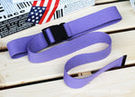 Men Women Unisex Plain Webbing Cotton Canvas Metal Buckle Belt High Quality Belts Male Luxury Casual Straps Ceintures