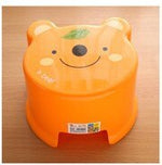 cartoon animal patern children stool  kid  seater portable fishing stool living room furniture children  ottoman  bathroom stool