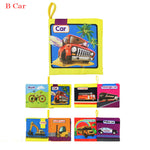 12 Styles Soft Cloth Books Rustle Sound Infant Educational Early Stroller Rattle Toy Kids Newborn Crib Bed Cognition Baby Toys