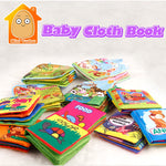 Baby Activity Fabric Cloth Books 0-12 Months Baby Soft Quite Book Animal Educational Toy Early Learning Book For Kids