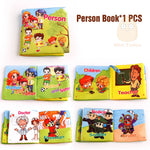 Baby Activity Fabric Cloth Books 0-12 Months Baby Soft Quite Book Animal Educational Toy Early Learning Book For Kids