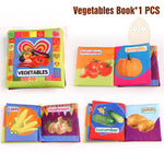 Baby Activity Fabric Cloth Books 0-12 Months Baby Soft Quite Book Animal Educational Toy Early Learning Book For Kids