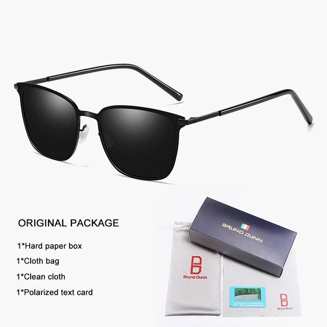 BRUNO DUNN Polarized Sunglasses Men Women Brand Design Sun Glases oculos de sol feminino masculino gunes gozlugu erkek RAY 2019