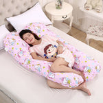 Pregnancy Pillow Bedding Full Body Pillow for Pregnant Women Comfortable U-Shape Cushion Long Side Sleeping Maternity Pillows