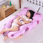 Pregnancy Pillow Bedding Full Body Pillow for Pregnant Women Comfortable U-Shape Cushion Long Side Sleeping Maternity Pillows