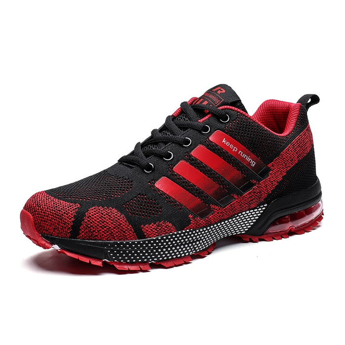 New Men Running Shoes Summer 2019 Women Air Sneakers Lace Up Low Top Jogging Shoes Man Athletic Footwear Breathable size 36-47