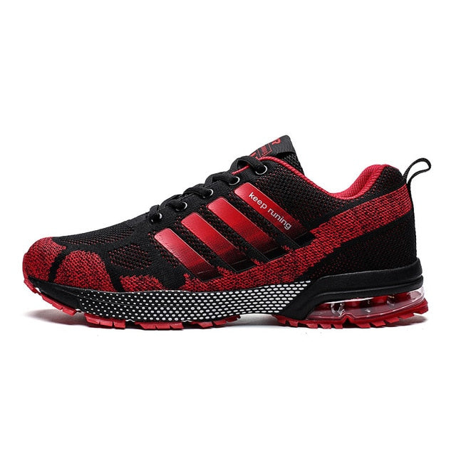 New Men Running Shoes Summer 2019 Women Air Sneakers Lace Up Low Top Jogging Shoes Man Athletic Footwear Breathable size 36-47