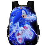 Hot Sale Cartoon Super Mario Bros Sonic Kids Backpack Kindergarten School Bag Children Printing Backpack Girls Boys Mochila