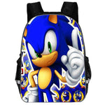 Hot Sale Cartoon Super Mario Bros Sonic Kids Backpack Kindergarten School Bag Children Printing Backpack Girls Boys Mochila