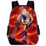 Hot Sale Cartoon Super Mario Bros Sonic Kids Backpack Kindergarten School Bag Children Printing Backpack Girls Boys Mochila