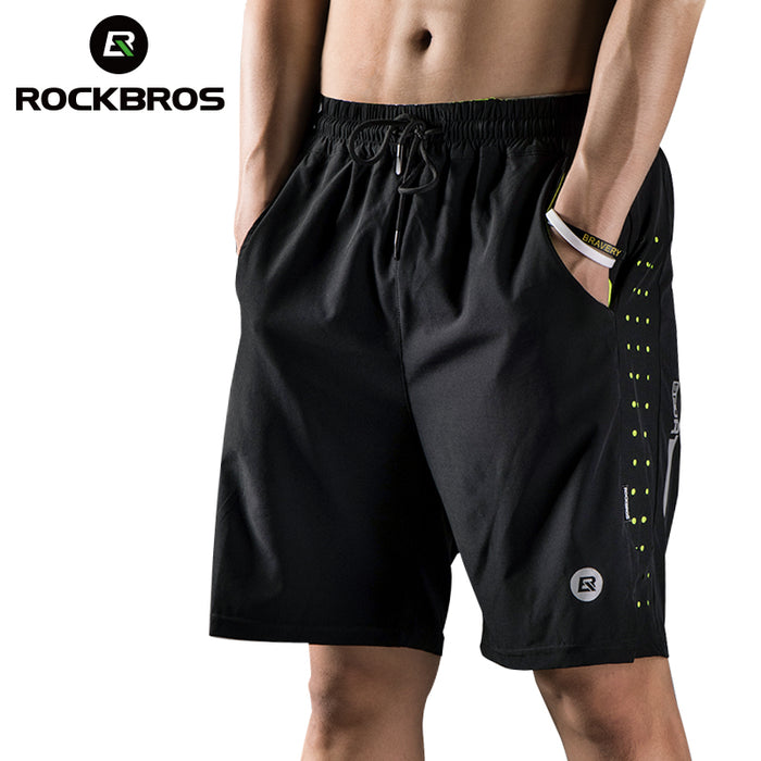 ROCKBROS 2019 Running Shorts Men Women Clothing Athletic Sports Wortout Gym Shorts Spandex Jogging Fitness Soccer Cycling Shorts