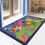 Comfortable Children Bedroom Living Room Carpet Cartoon Puzzle Early Education Slip-Proof For Kids Rugs Non-slip Floor Door Mat
