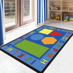 Comfortable Children Bedroom Living Room Carpet Cartoon Puzzle Early Education Slip-Proof For Kids Rugs Non-slip Floor Door Mat