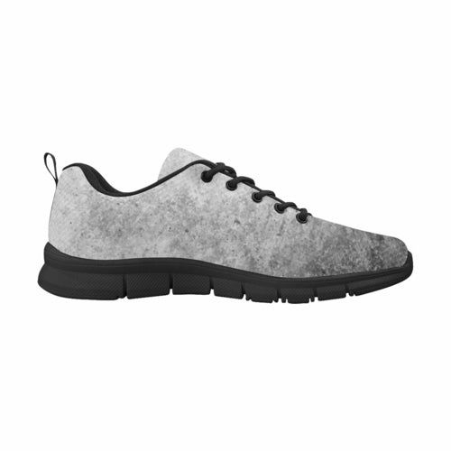 Uniquely You Sneakers for Men, Grey and Black Running Shoes