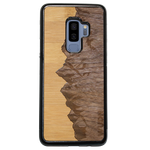 Slim Wooden Phone Case (Sawtooth Mountains Bamboo Sky)