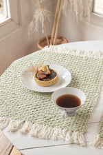Diamond Feijoa Green Placemat (Set of 4)